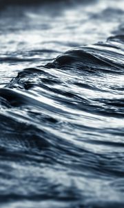 Preview wallpaper sea, water, waves, gray