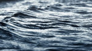 Preview wallpaper sea, water, waves, gray