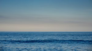 Preview wallpaper sea, water, waves, horizon, blue
