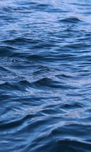 Preview wallpaper sea, water, waves, nature, background, blue