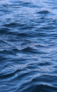 Preview wallpaper sea, water, waves, nature, background, blue