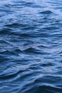Preview wallpaper sea, water, waves, nature, background, blue