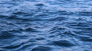Preview wallpaper sea, water, waves, nature, background, blue