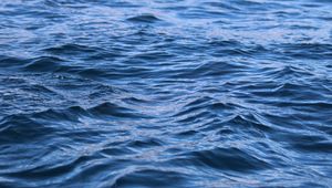 Preview wallpaper sea, water, waves, nature, background, blue
