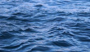 Preview wallpaper sea, water, waves, nature, background, blue