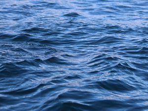 Preview wallpaper sea, water, waves, nature, background, blue