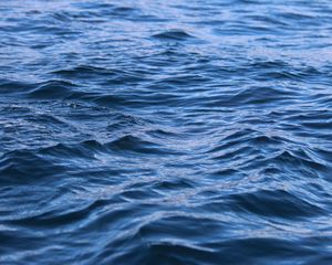 Preview wallpaper sea, water, waves, nature, background, blue