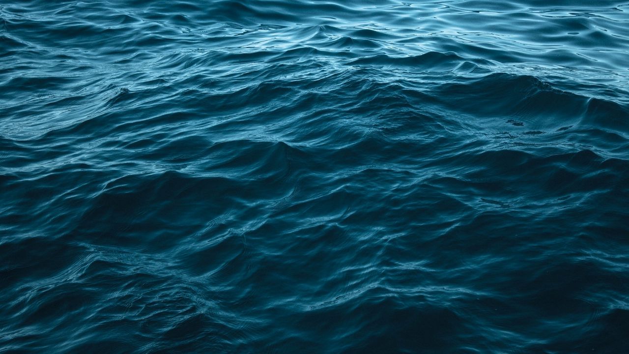 Wallpaper sea, water, waves, ripples, depth