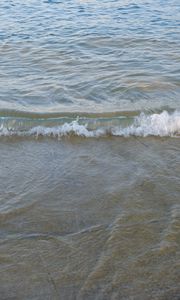 Preview wallpaper sea, wave, ripples, nature