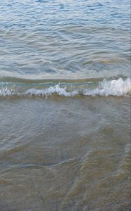 Preview wallpaper sea, wave, ripples, nature