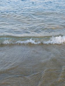 Preview wallpaper sea, wave, ripples, nature