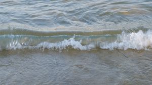 Preview wallpaper sea, wave, ripples, nature