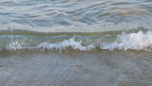 Preview wallpaper sea, wave, ripples, nature