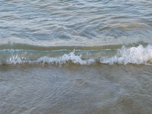 Preview wallpaper sea, wave, ripples, nature
