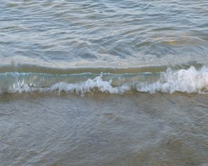 Preview wallpaper sea, wave, ripples, nature