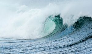 Preview wallpaper sea, wave, splashes