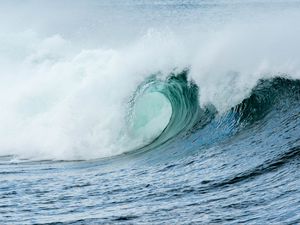 Preview wallpaper sea, wave, splashes