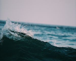 Preview wallpaper sea, wave, spray, splash, water