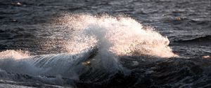 Preview wallpaper sea, wave, spray, drops, water