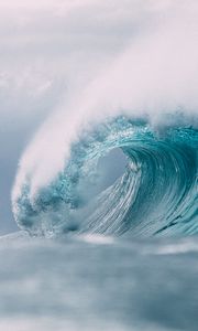 Preview wallpaper sea, wave, spray, water, nature