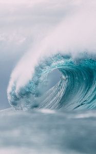 Preview wallpaper sea, wave, spray, water, nature