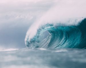 Preview wallpaper sea, wave, spray, water, nature