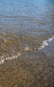 Preview wallpaper sea, wave, water, bottom