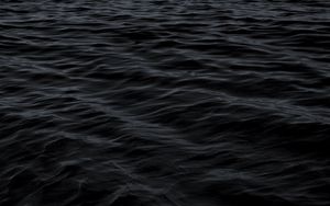 Preview wallpaper sea, waves, dark, water