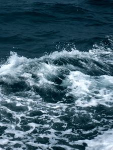 Preview wallpaper sea, waves, foam, spray
