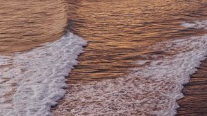 Preview wallpaper sea, waves, foam, bali, indonesia