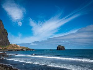 Preview wallpaper sea, waves, ocean, landscape, nature
