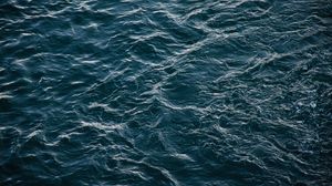Preview wallpaper sea, waves, ripples, surface, water