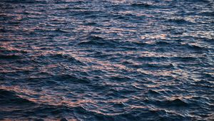 Preview wallpaper sea, waves, ripples, water, surface
