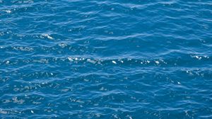 Preview wallpaper sea, waves, ripples, water, blue