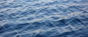 Preview wallpaper sea, waves, ripples, blue