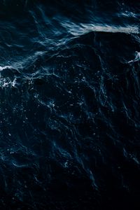 Preview wallpaper sea, waves, splashes, dark