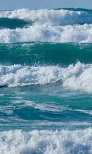 Preview wallpaper sea, waves, splashes