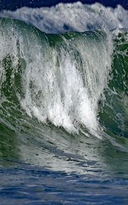 Preview wallpaper sea, waves, splashes, foam