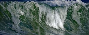 Preview wallpaper sea, waves, splashes, foam