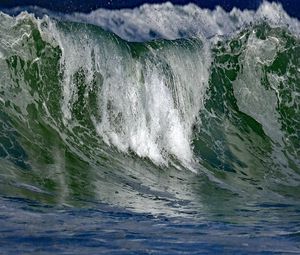 Preview wallpaper sea, waves, splashes, foam