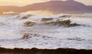 Preview wallpaper sea, waves, storm, spain, bay of biscay