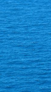 Preview wallpaper sea, waves, surface, ripples, blue