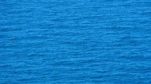 Preview wallpaper sea, waves, surface, ripples, blue