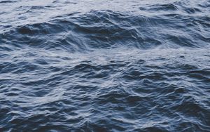 Wallpaper sea, waves, black, surface, water hd, picture, image