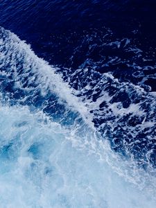 Preview wallpaper sea, waves, water, foam