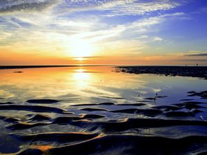 Preview wallpaper sea, waves, water, horizon, sky