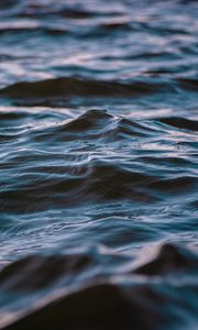Preview wallpaper sea, waves, water, wavy, ripples