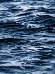Preview wallpaper sea, waves, water, ripples