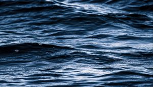 Preview wallpaper sea, waves, water, ripples