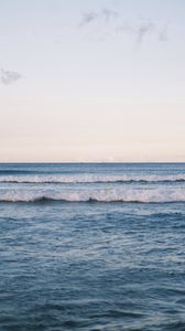 Preview wallpaper sea, waves, water, horizon, nature